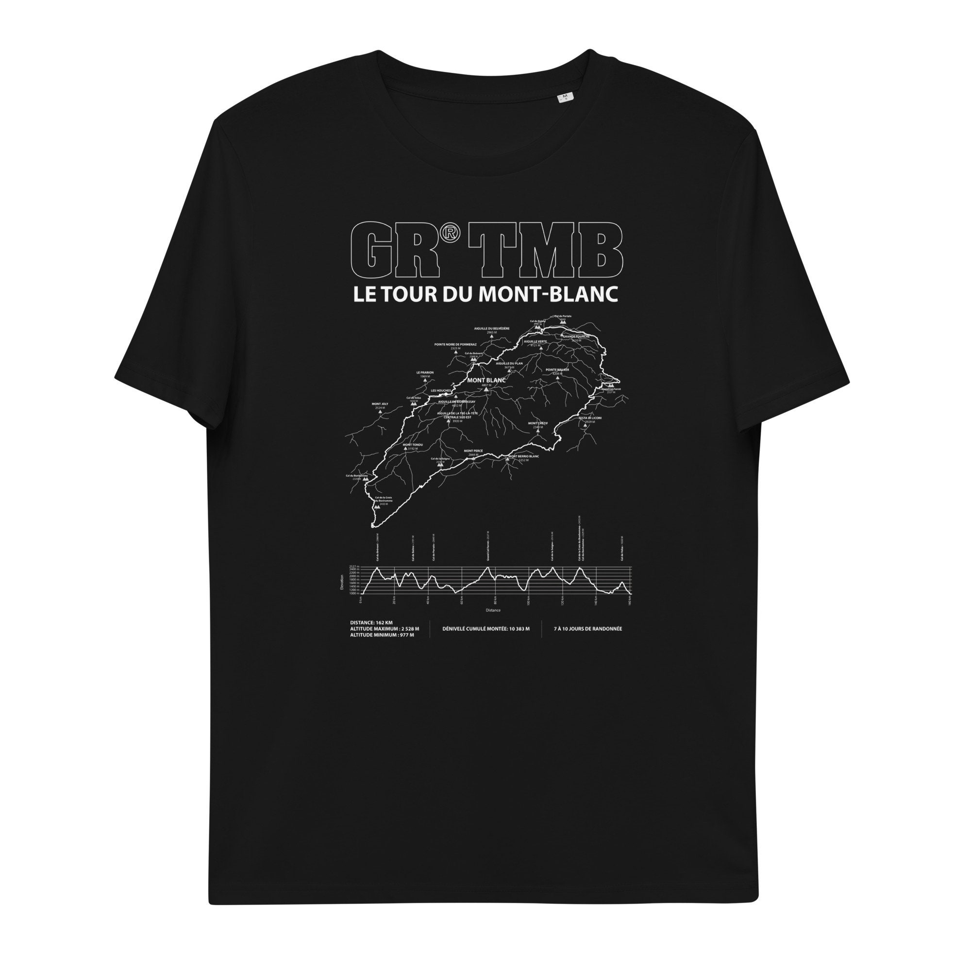 T-shirt logo brodé noir homme - Project X Paris
