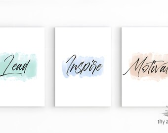 Cute Office Decor Pink Office Decor Work Quote Printable - Etsy