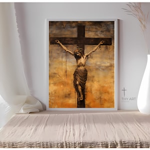 Crucifixion Painting, Early Christian Art, Jesus Christ Crucifixion, Jesus Being Crucified, Jesus Crucifixion Painting, Crucifixion Art