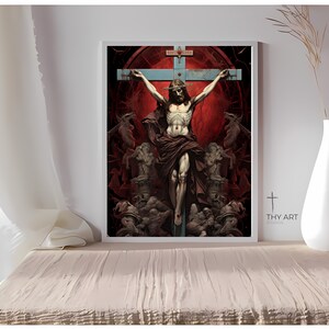 Jesus Crucified on the Cross, Renaissance, Jesus Being Crucified, Jesus Crucifixion Painting, Christ Crucified Painting, Jesus Art, Christ