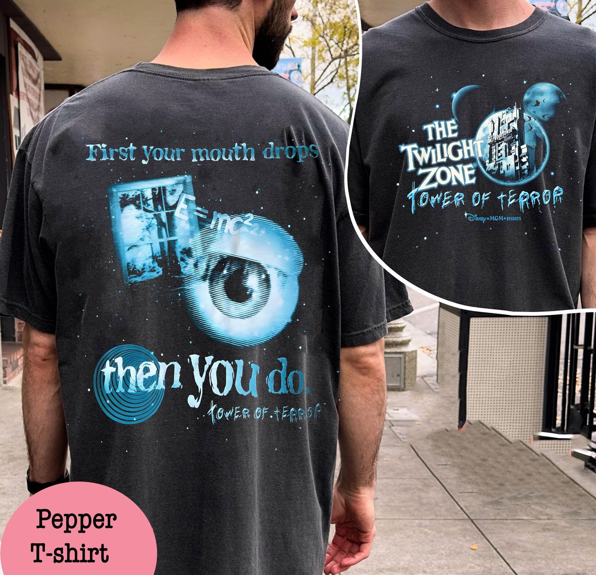 DISNEY Tower of Terror Tシャツ Vintage Disney The Twilight Zone 