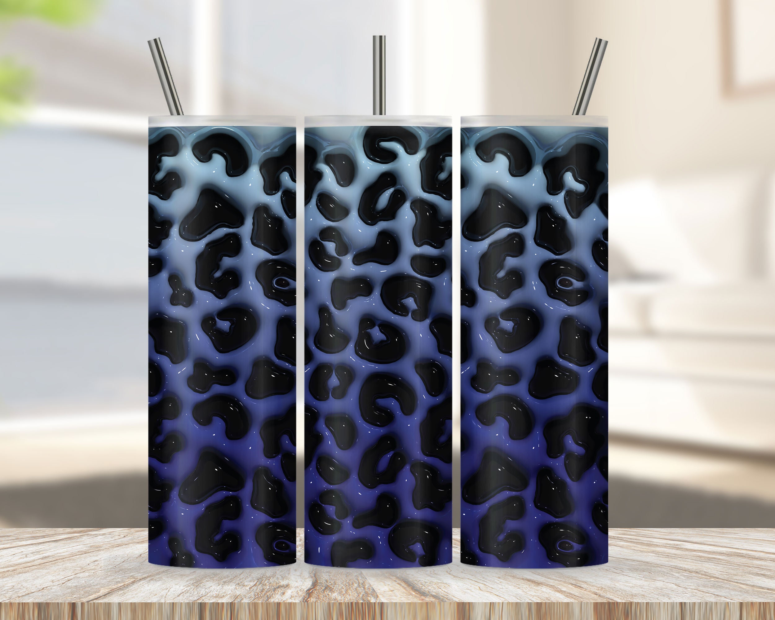 3D Puff L.V. White Tumbler Wrap - Sublimation Transfer – Classy Crafts