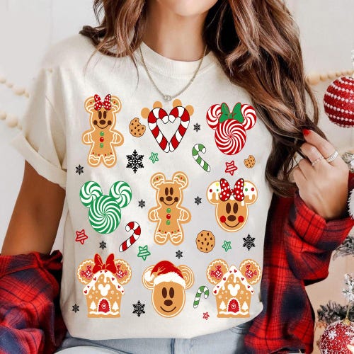 Vintage Christmas Gingerbread Shirt, Xmas Candy T-shirt, Very Merry Christmas Party Tee, Trip 2024
