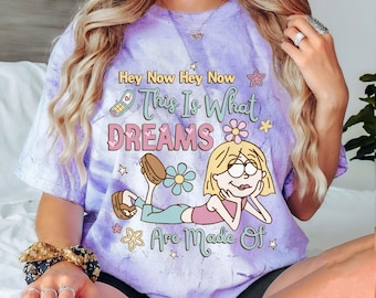 Disney Lizzie McGuire Comfort Color Blast T-shirt, This Is What Dreams Are Made Of Tee, Magic Kingdom, WDW Disneyland Girls Trip Matching