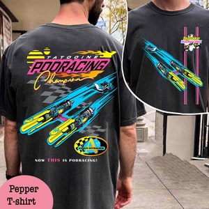 Two Sided Racing Mos Espa Arena  Podracing On Tatooine Champion Comfort Colors Shirt, Vintage Star Wars T-shirt, Hollywood Studios Trip