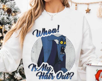 Retro Hercules Hades Villains Whoa! Is My Hair Out T-shirt, Disney Villains Tee, Magic Kingdom, WDW Disneyland 2026 Family Trip Matching