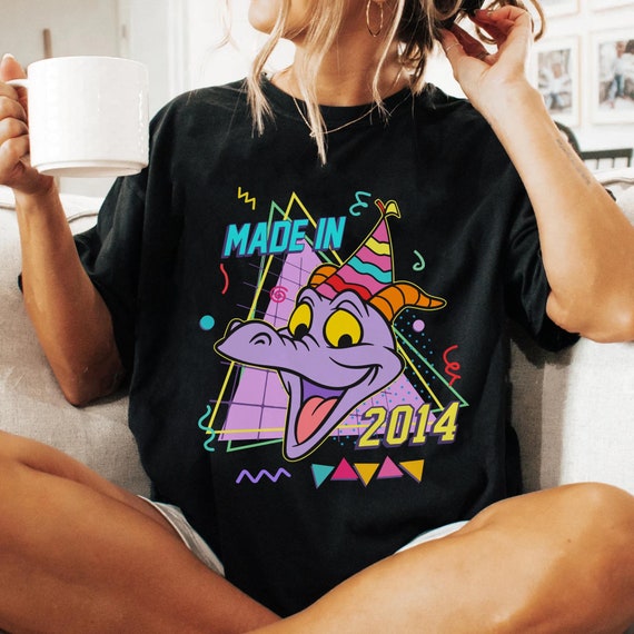 Custom Figment Purple Dragon Birthday Comfort Colors Shirt, Retro