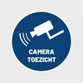 Sticker camera surveillance / camera surveillance product logo