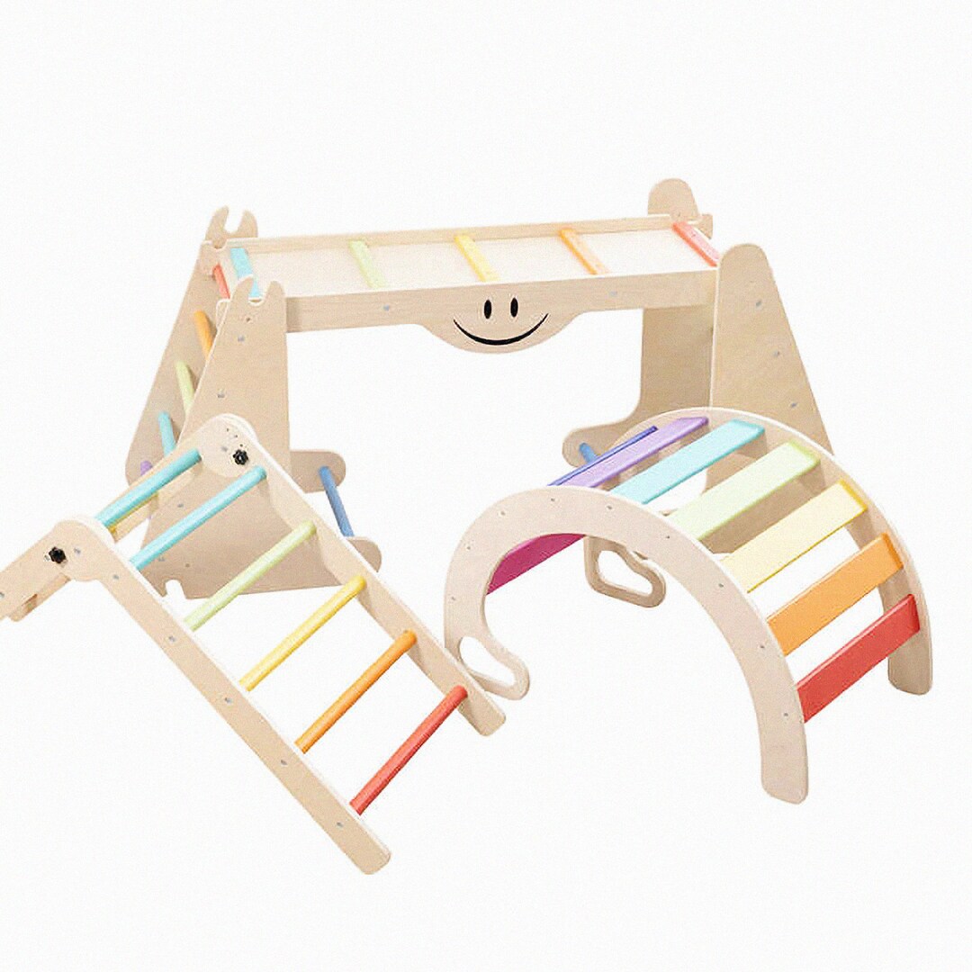 Climbing Triangle, Montessori Arch, Swedish Ladder, Toddler Climber