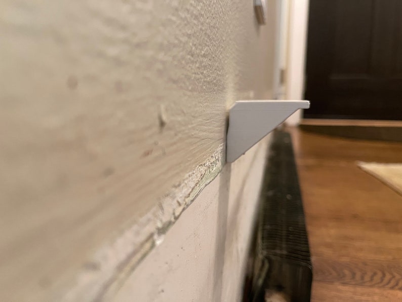 Baseboard Heater Cover Wall Bracket Etsy