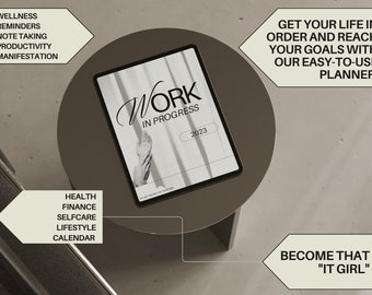 Digitaler Planer für Goodnotes | Anpassbare Canva Vorlagen (Digitaler Download)