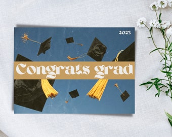 Congrats Grad Card Template | Jahrgang 2023 (PDF)