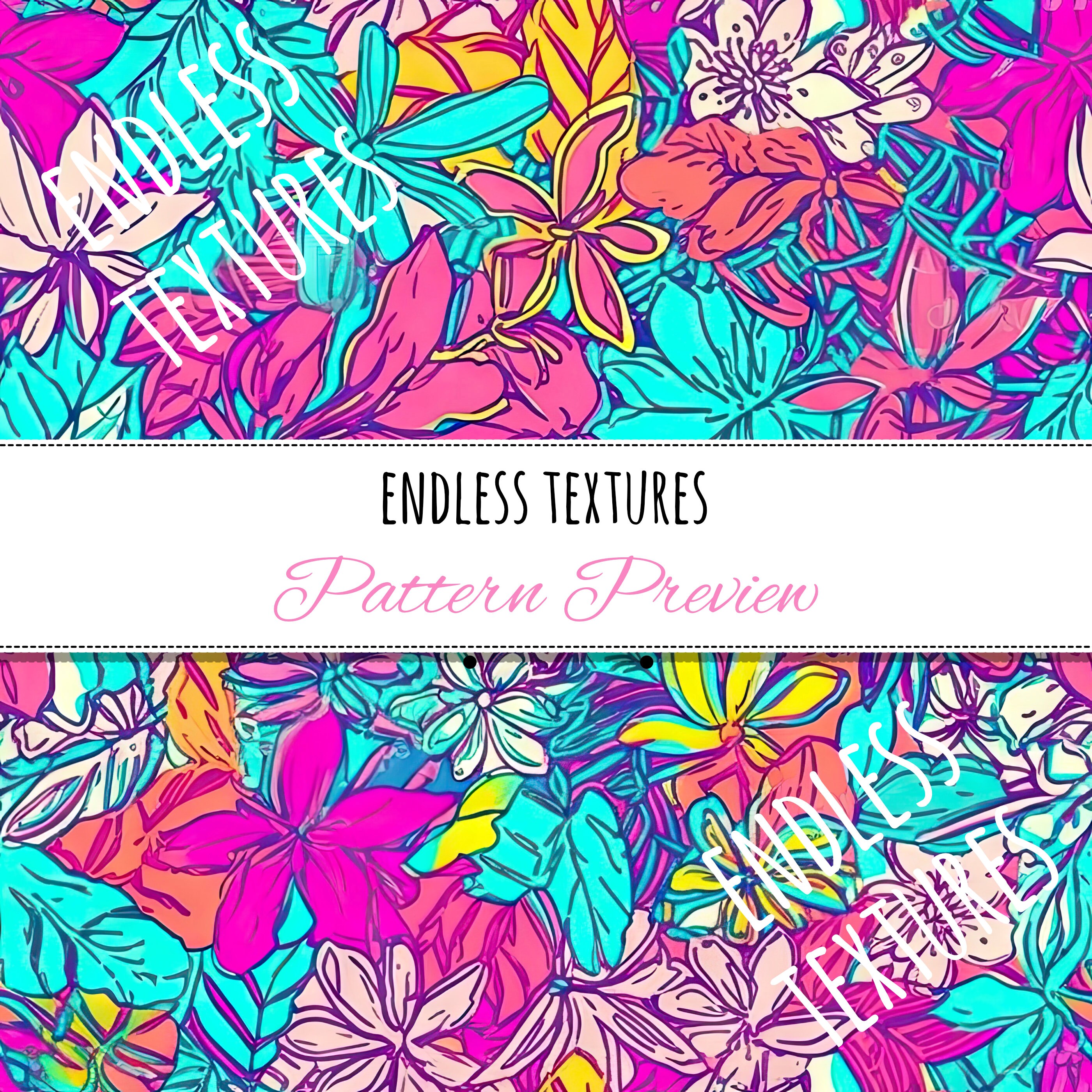 Spring Floral Digital Paper SEAMLESS High Quality 300 DPI 12x12 Jpeg ...