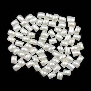 Natural Fresh Water White Pearl Rectangle & Baguette Shape Cabochon 3x4 3x5 4x5 4x6 5x7 6x8 7x9 8x10 MM Size. AAA Quality Pearl Cab, GIFT
