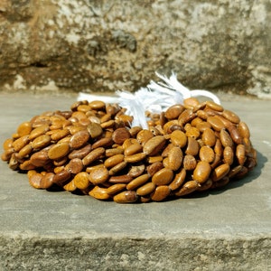 Perline ovali lisce di diaspro cammello naturale, perline ovali semplici fatte a mano di diaspro cammello, perline di diaspro cammello per la creazione di gioielli, perline artigianali da 13" Starnd