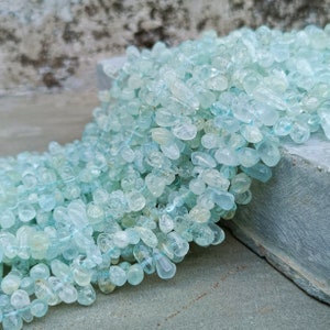 Aquamarine Smooth Drop Beads, AAA Aquamarine Smooth Drops Shape Beads Aquamarine Beads Aquamarine Drops Beads, Aquamarine Teardrop, 13 Inch image 7