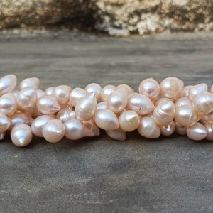 Beautifull Drop Shape Pearl, Pearl Loose Beads Strand, Pearl Drop Beads, Jewelry Making Beads 15 Inches Freshwater pearls, Pearl Drop Beads