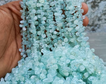 Aquamarine Smooth Drop Beads, AAA Aquamarine Smooth Drops Shape Beads Aquamarine Beads Aquamarine Drops Beads, Aquamarine Teardrop, 13 Inch