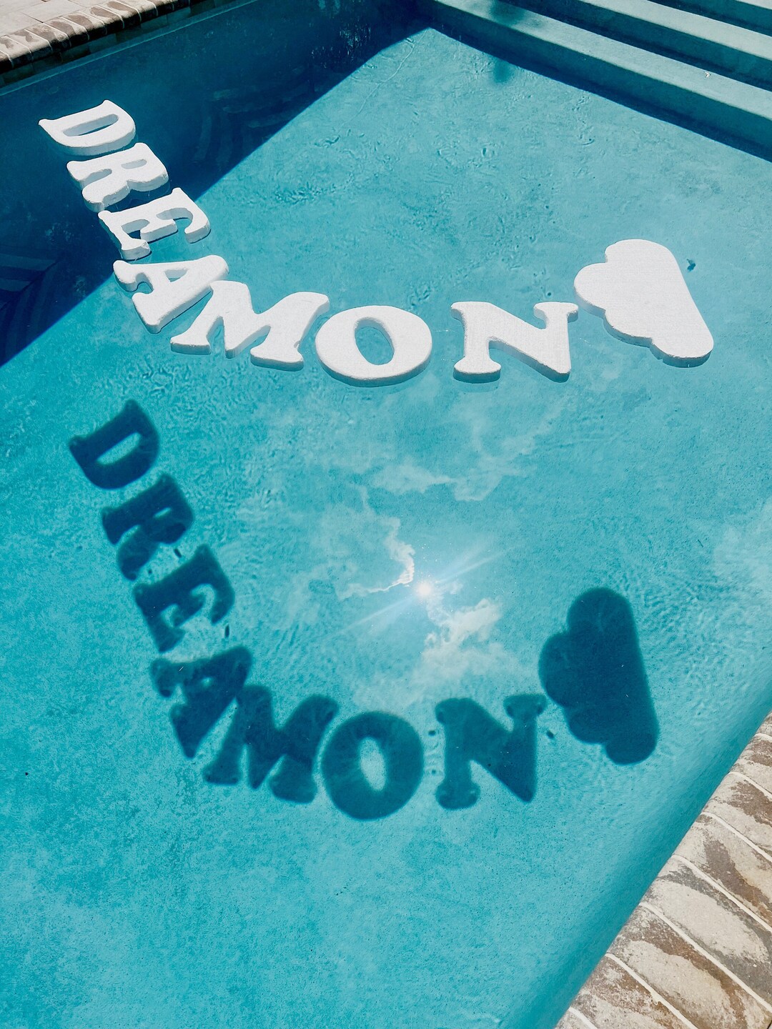 Floating Alphabet Pool Letters Floating Pool Letters - Etsy