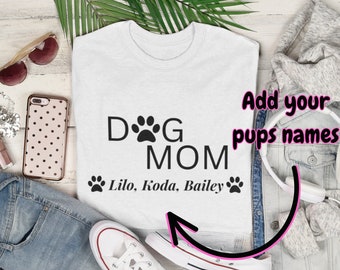 Camisa de mascota personalizada, camisa de perro personalizada, camisa de perro personalizada, camisa de mascota personalizada, camiseta de mamá de perro, camiseta de dueño de perro, camiseta de perro personalizada