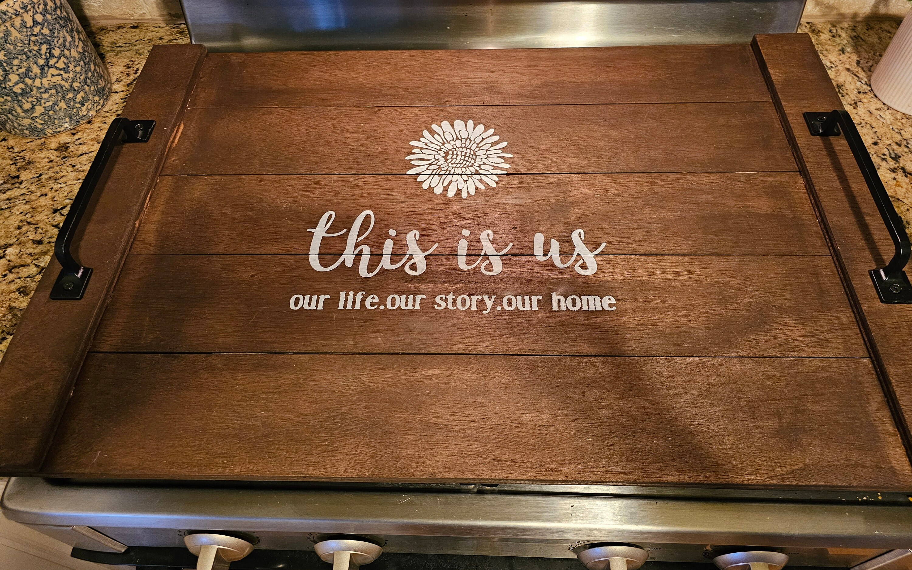 Farmhouse Noodle Board/stove Cover/tray Etsy