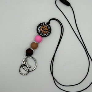 Siliconen brandpunt kraal kralen lanyard sleutelhanger ID-houder badgehouder student leraar waardering cadeau voor leraar coach