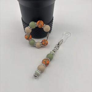 Accessori mimetici per la Stanley Cup, braccialetti con manico per bicchiere, ciondoli per cannucce, ciondoli autunnali da cacciatore