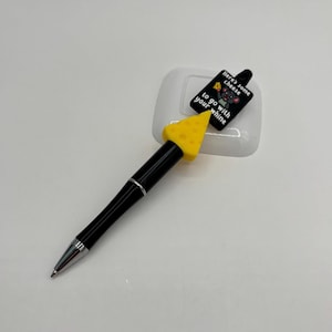 Silicone Beaded Pens | Unique Pen Customizable Pens | Personalized Gift Ideas | Here’s Some Cheese to Go With Your Whine Funny Pen | Mouse