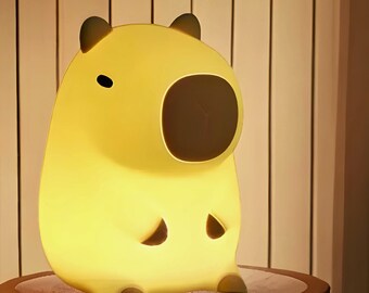 Capybara Night light | capybara bedside lamp | Dimming Sleep Night Lamp for Children's Room Decor | gift for kids