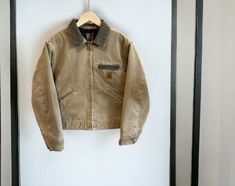 Vintage Carhartt Detroit Jacket - vintage clothing man - vintage carhartt man jacket - vintage carhartt hoodie - spring clothing