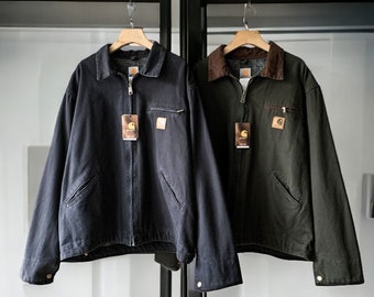Vintage Carhartt Detroit Jacket - vintage carhartt man jacket - vintage man clothing - vintage carhartt hoodie - spring clothing