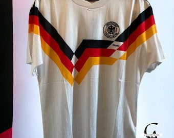 world cup 1990 retro Germany football jersey - vintage germany retro soccer jersey - retro jersey football - germany football jersey