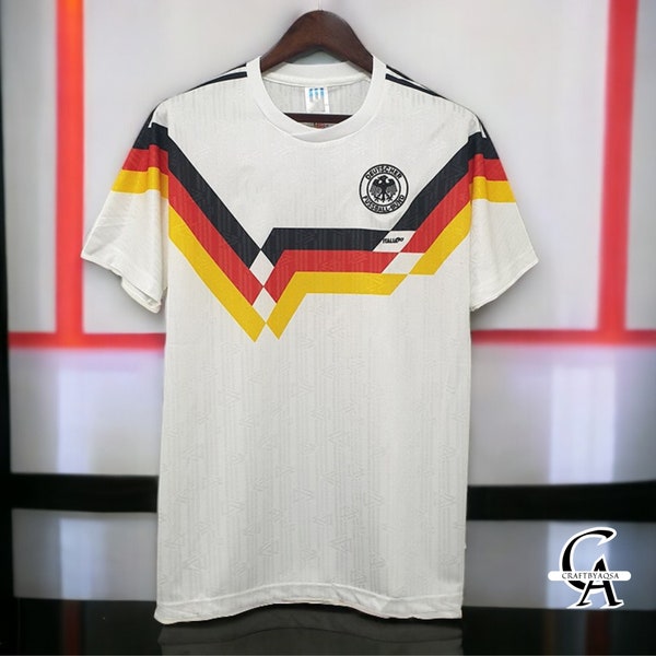 world cup 1990 retro Germany football jersey - germany retro soccer jersey - retro jersey football - germany football jersey