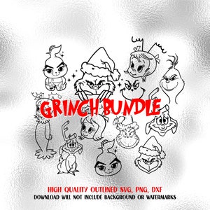 lllᐅ Download Grinch ew people - layer design cricut silhouette