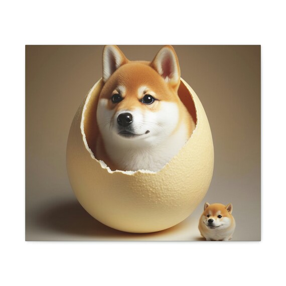 Shiba Inu Egg Hatching Etsy