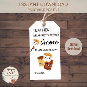 Teacher Appreciation TAGS, Teacher Thank You Gift TAG, End Of School Year TAG, Thank You Teacher Tag, Teacher Appreciation week Gift Tags