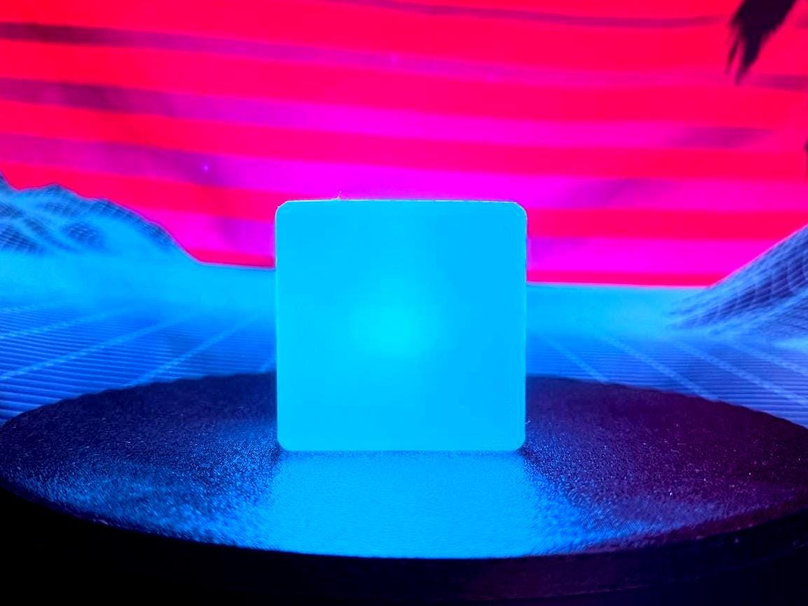 Small Handheld Rave Light Cube - (2.5 Inch) - USBC Rechargeable Touch ...