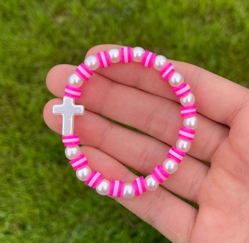 Cross Bracelet for Women Beaded Bracelets for Women Christian Gifts for