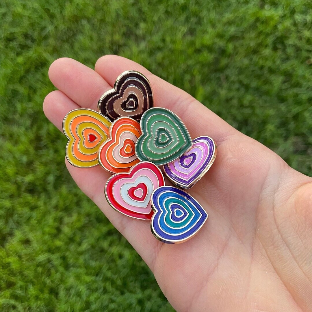 Christian Heart Pin Buttons Pin Badge Christian Gift Christian