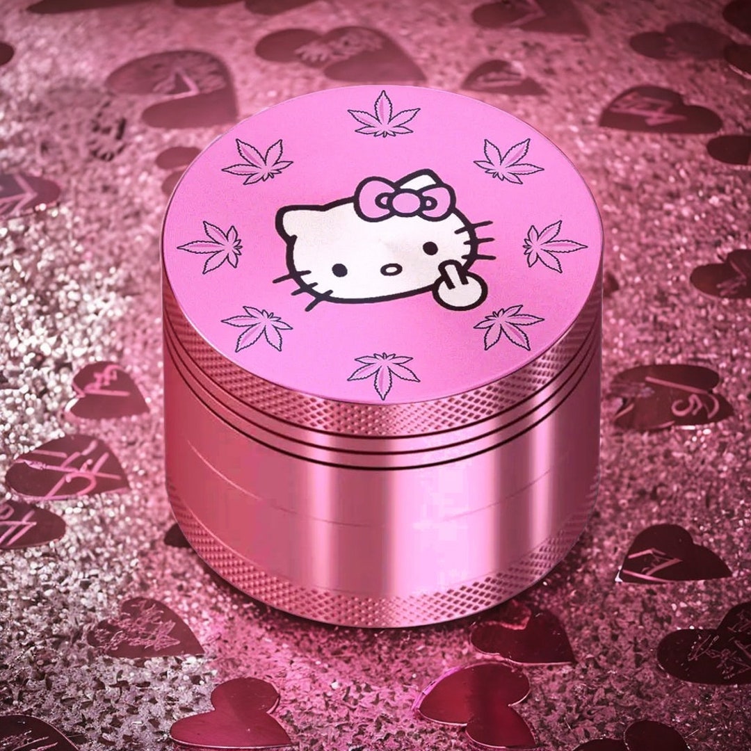 Grinders Hello Kitty Grinder Herb Grinder Cute Grinder Etsy