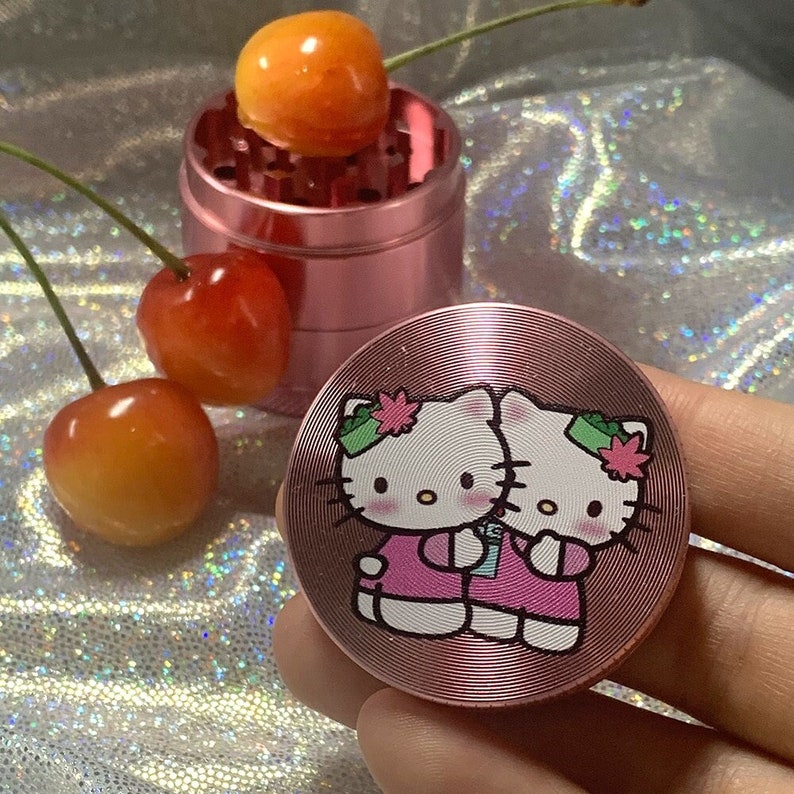 Armor Hello Kitty Grinder Weed Grinder Cute Grinder With Etsy