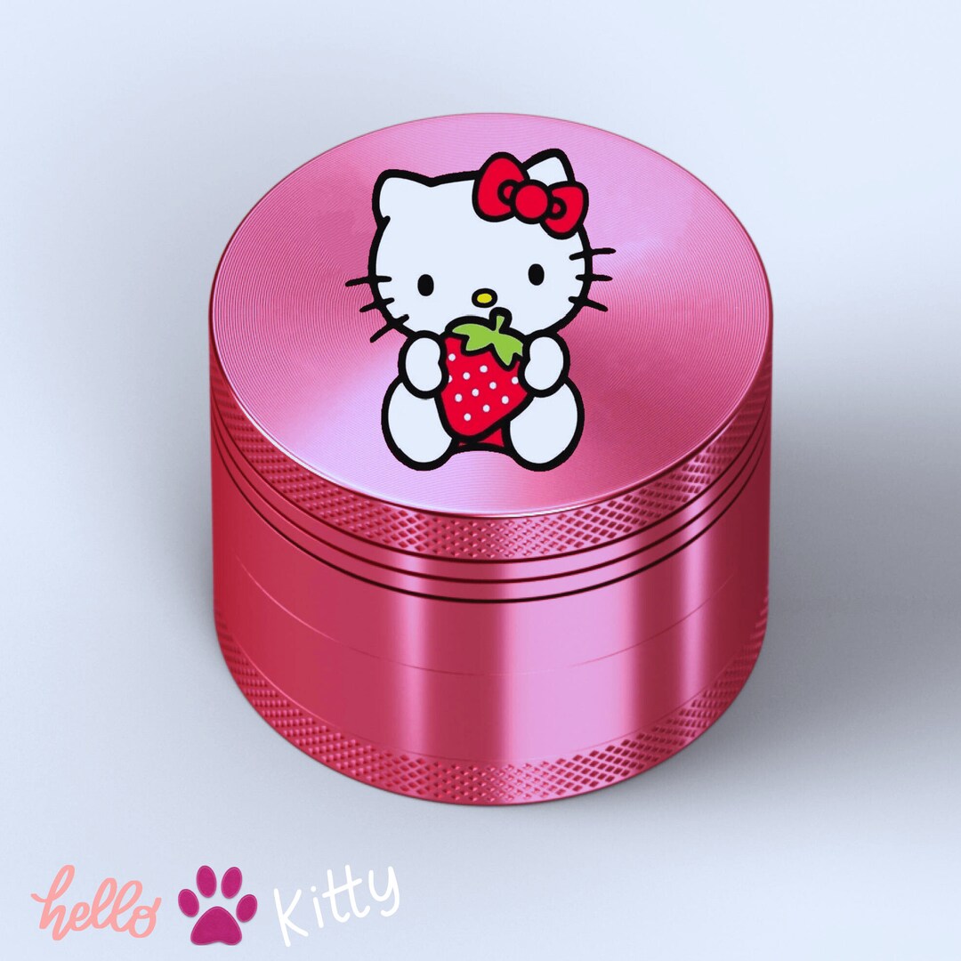 Grinders Hello Kitty Grinder Herb Grinder Cute Grinder Etsy