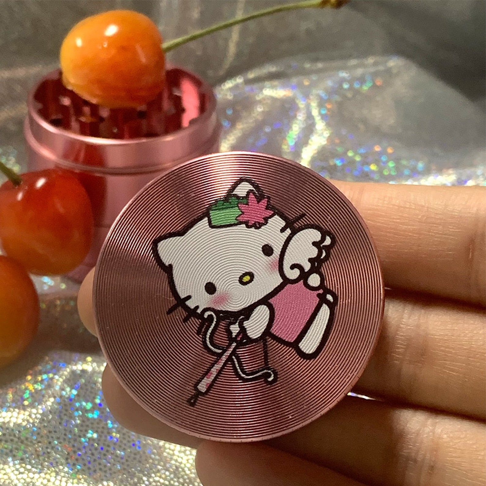 Armor Hello Kitty Grinder Weed Grinder Cute Grinder With Etsy