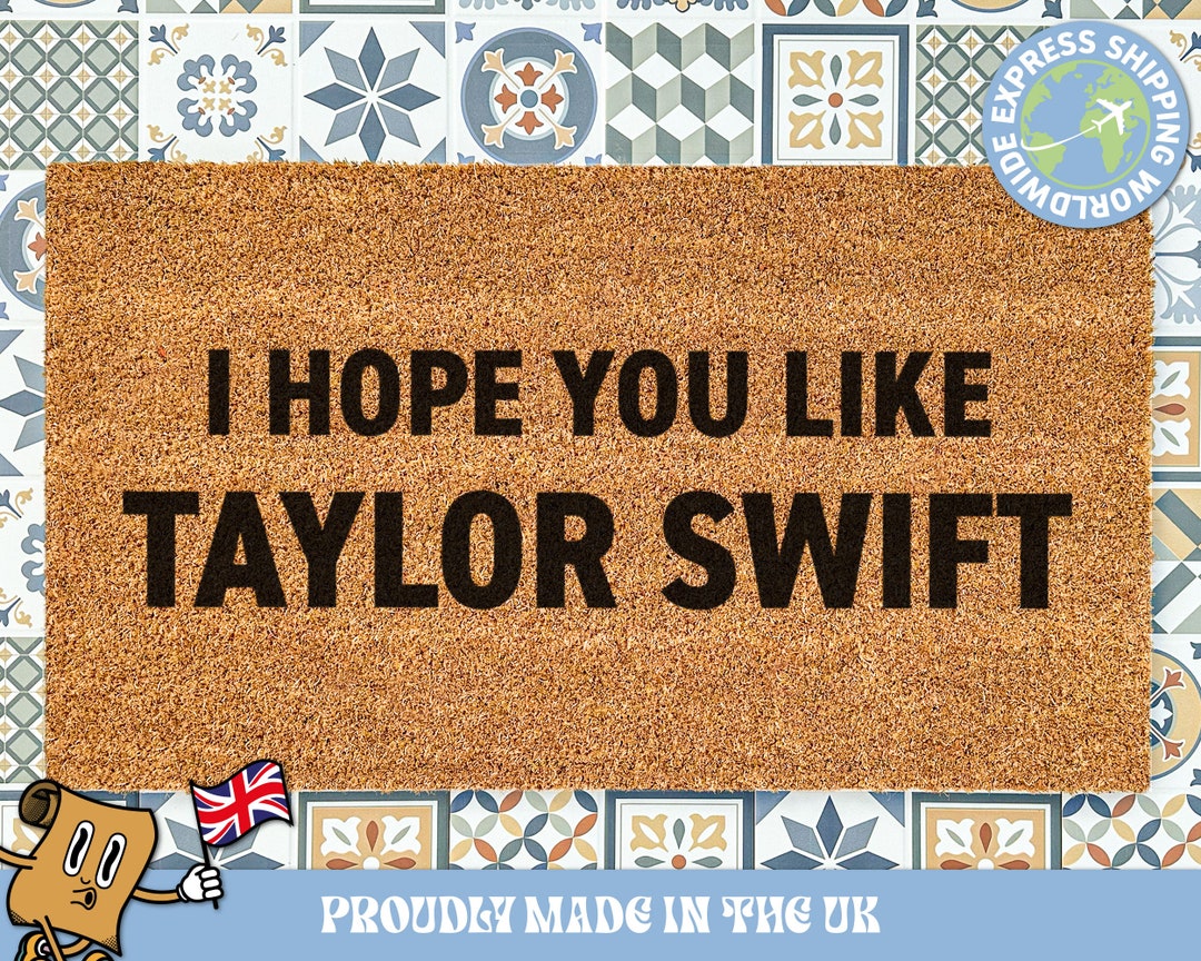 I Hope You Like Doormat Fandom Doormat Celebrity Door Mat Etsy UK