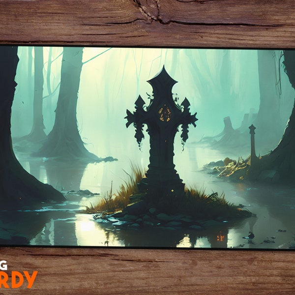 Custom Mtg Playmat Etsy