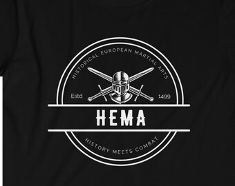 HEMA Shirt - Historical European Martial Arts, History Meets Combat, Knight