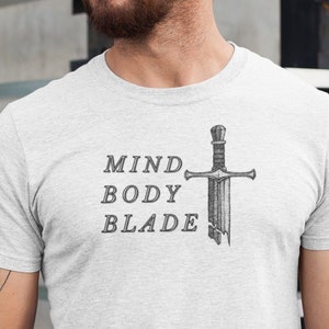 Mind Body Blade T-Shirt - Embrace the Warrior Within
