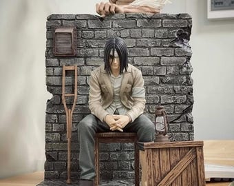 Anime Titan Diorama 3D STL (Digitaler Download)