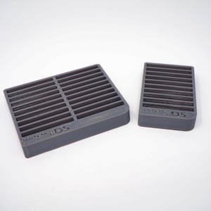 10-20 Game Cartridge Holder, Storage, Display, 3D printed for Nintendo DS and 3DS