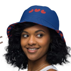Reversible bucket hat Friesland  Pompeblêden #Fryslan #Bucket #Frieslandhoed